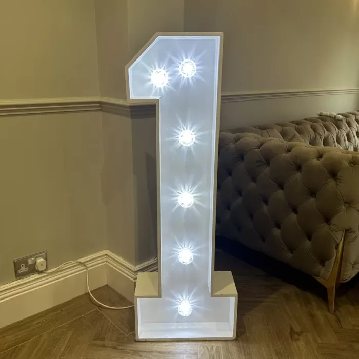 4ft LED Light up Number 1