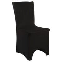 Spandex Black or White Chair Cover