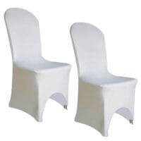 Spandex Black or White Chair Cover - Image 2