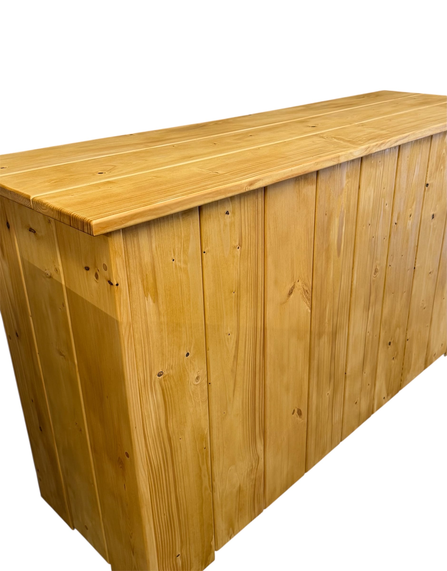 Rustic Wooden Bar - Image 2